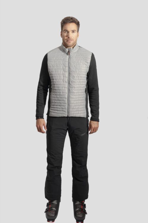 Midlayer Hombre Max Light Gris-Negro - Imagen 4