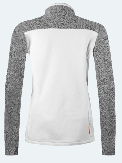 Midlayer mujer Tiger II híbrida blanco - Imagen 3