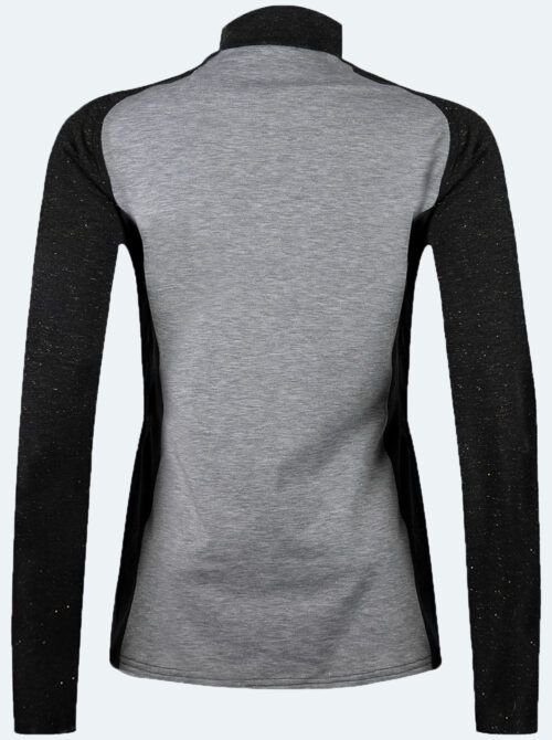 Midlayer mujer Lurex negro - Imagen 3
