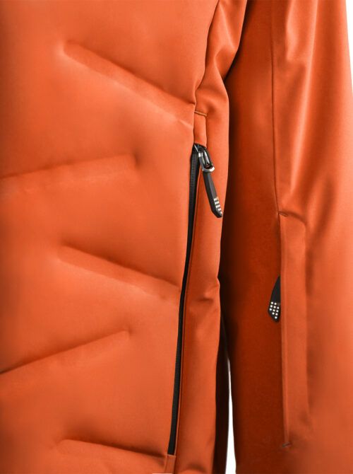 Chaqueta de esquí hombre Vermont naranja - Imagen 4