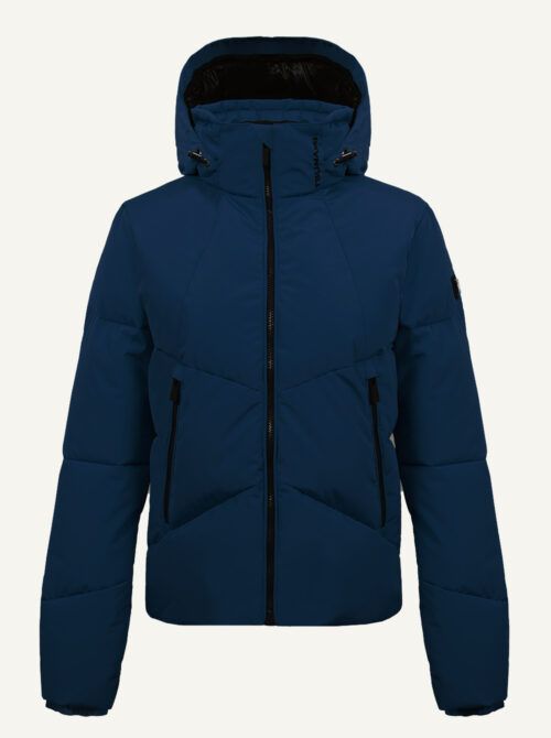 Chaqueta esquí mujer Puffy azul - Imagen 5