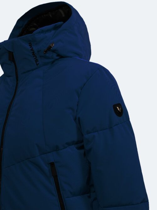 Chaqueta esquí mujer Puffy azul - Imagen 4