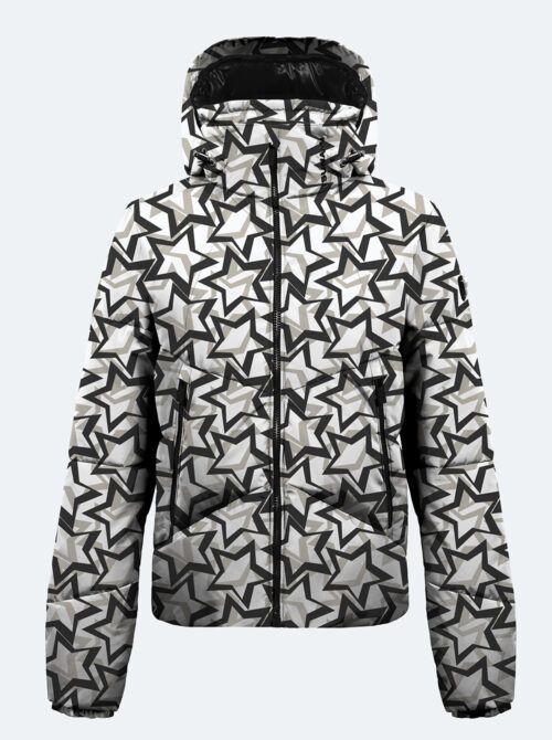Chaqueta esquí mujer Puffy blanco