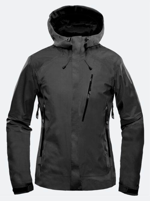Chaqueta impermeable ultraligera mujer negro