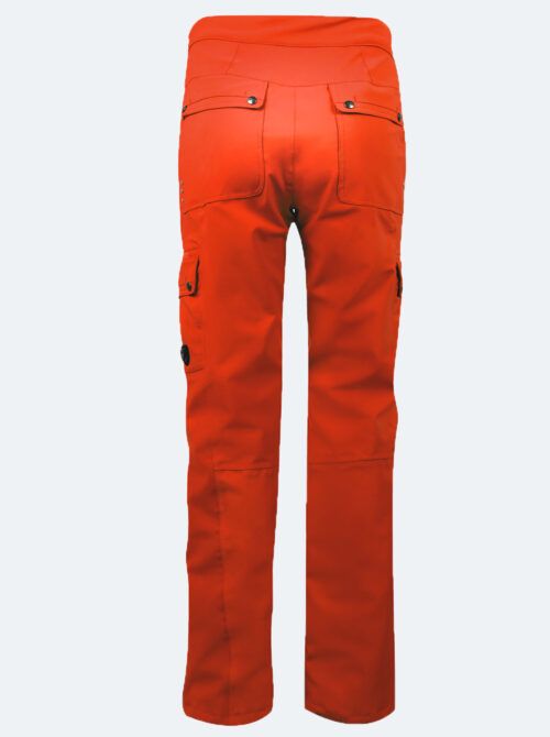 Pantalón esquí mujer Cargo naranja - Imagen 3