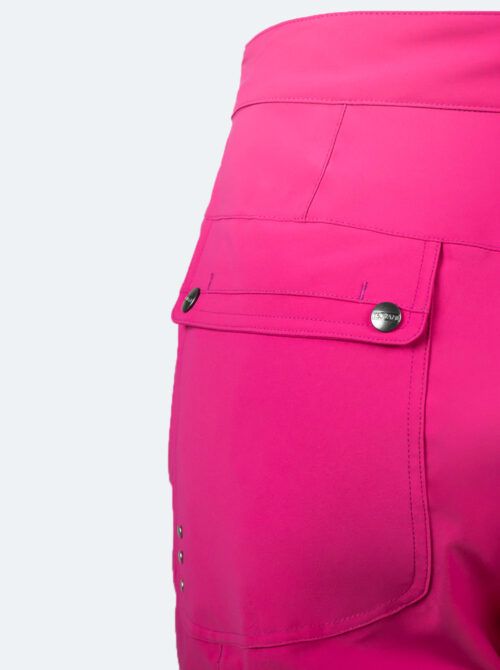 Pantalón esquí mujer Cargo fucsia - Imagen 5