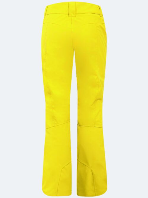 Pantalón esquí mujer Confort amarillo - Imagen 3