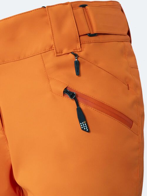 Pantalón esquí mujer Confort naranja - Imagen 4