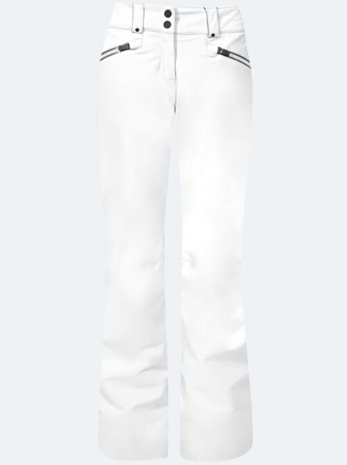 Pantalón esquí mujer Power blanco