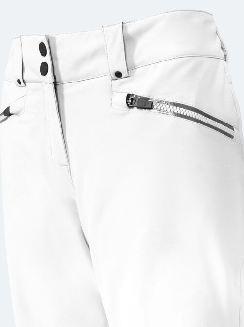 Pantalón esquí mujer Power blanco - Imagen 4