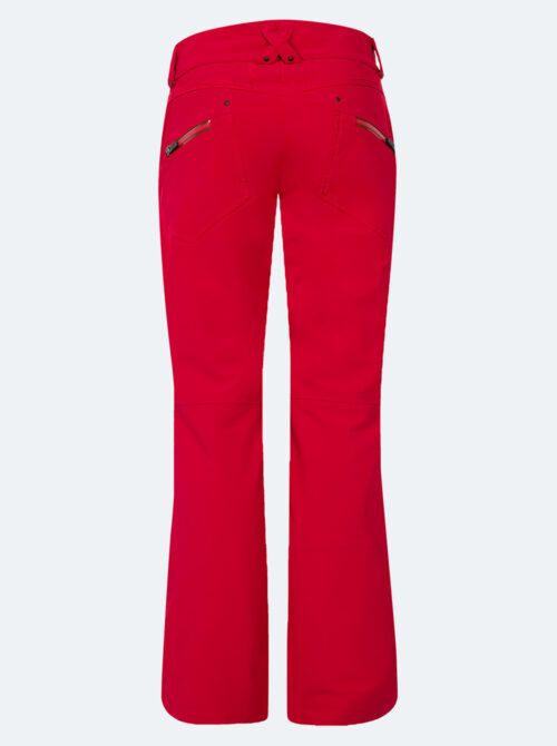 Pantalón esquí mujer Power 4Way rojo - Imagen 3