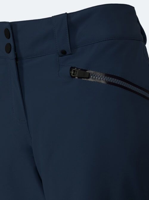 Pantalón esquí mujer Power 4Way marino - Imagen 4