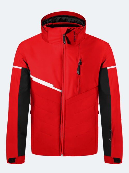 Chaqueta esquí infantil Portillo rojo