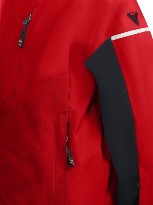 Chaqueta esquí infantil Portillo rojo - Imagen 4