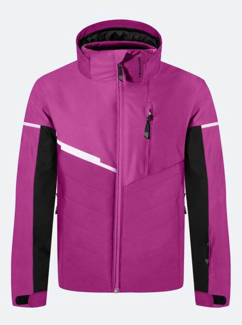 Chaqueta esquí infantil Portillo fucsia