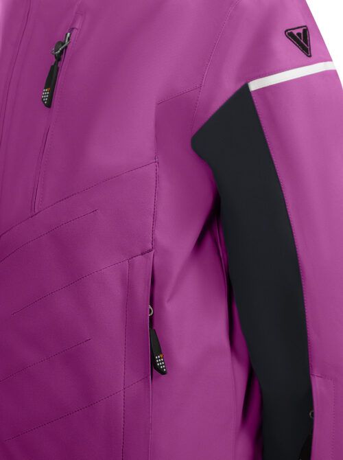 Chaqueta esquí infantil Portillo fucsia - Imagen 5