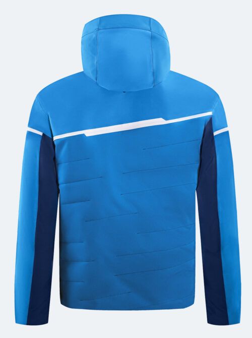 Chaqueta esquí infantil Portillo azul claro - Imagen 3
