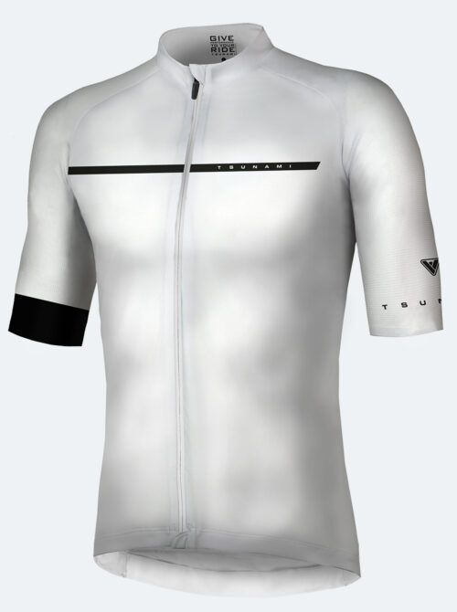 Maillot ciclismo hombre Stelvio blanco - Imagen 8