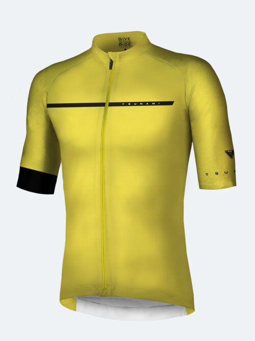 Maillot ciclismo hombre Stelvio amarillo - Imagen 7