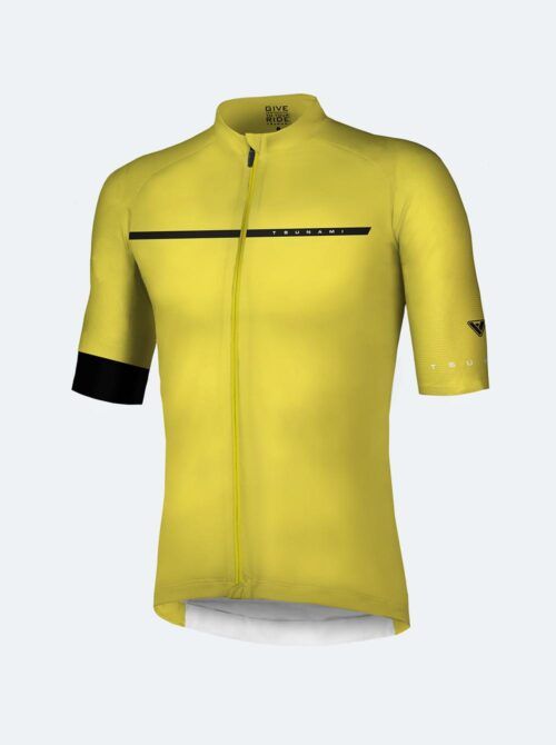 Maillot ciclismo hombre Stelvio amarillo