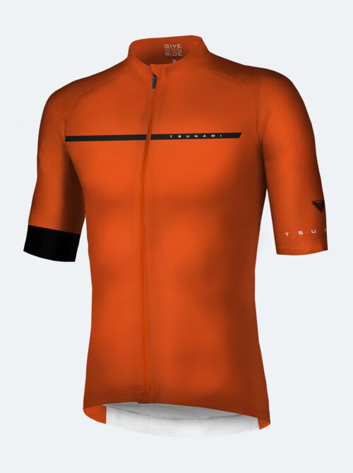 Maillot ciclismo hombre Stelvio naranja - Imagen 6