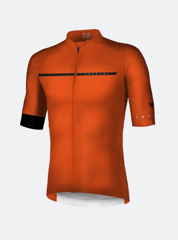 Maillot ciclismo hombre Stelvio naranja