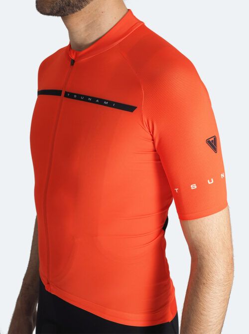 Maillot ciclismo hombre Stelvio naranja - Imagen 3