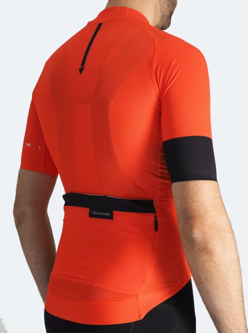 Maillot ciclismo hombre Stelvio naranja - Imagen 5