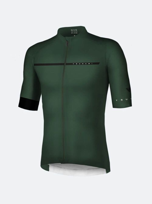 Maillot ciclismo hombre Stelvio verde