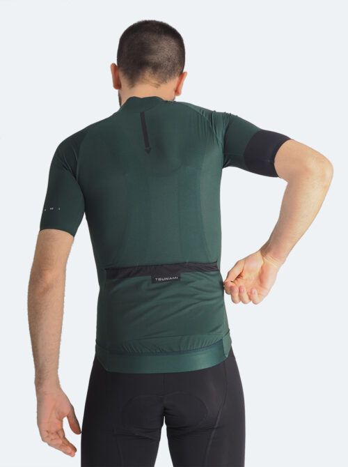 Maillot ciclismo hombre Stelvio verde - Imagen 5