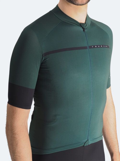 Maillot ciclismo hombre Stelvio verde - Imagen 3