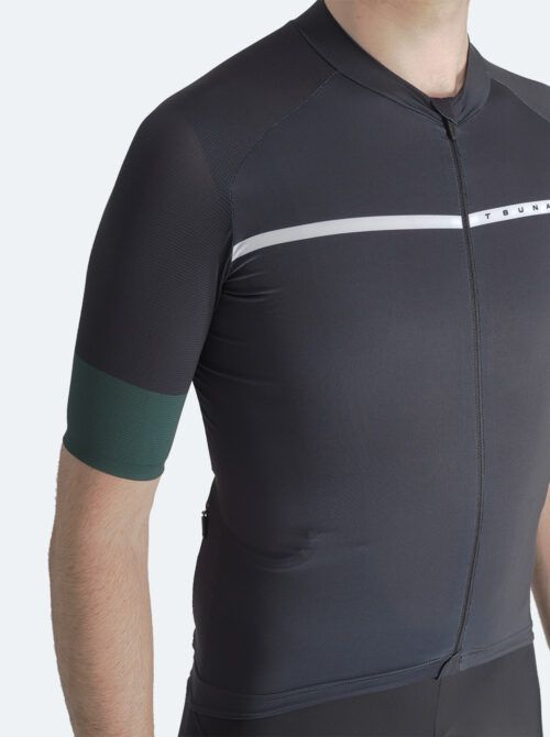 Maillot ciclismo hombre Stelvio negro - Imagen 3