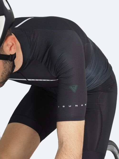 Maillot ciclismo hombre Stelvio negro - Imagen 4