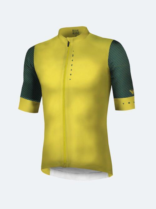 Maillot ciclismo hombre Peyresourde amarillo
