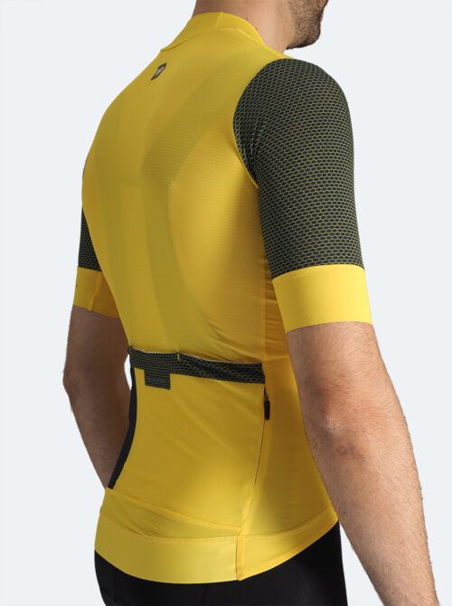 Maillot ciclismo hombre Peyresourde amarillo - Imagen 5