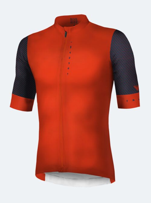 Maillot ciclismo hombre Peyresourde naranja - Imagen 6