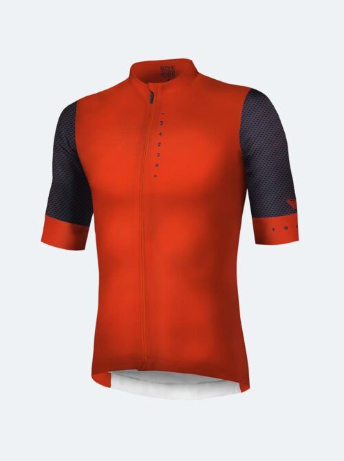 Maillot ciclismo hombre Peyresourde naranja