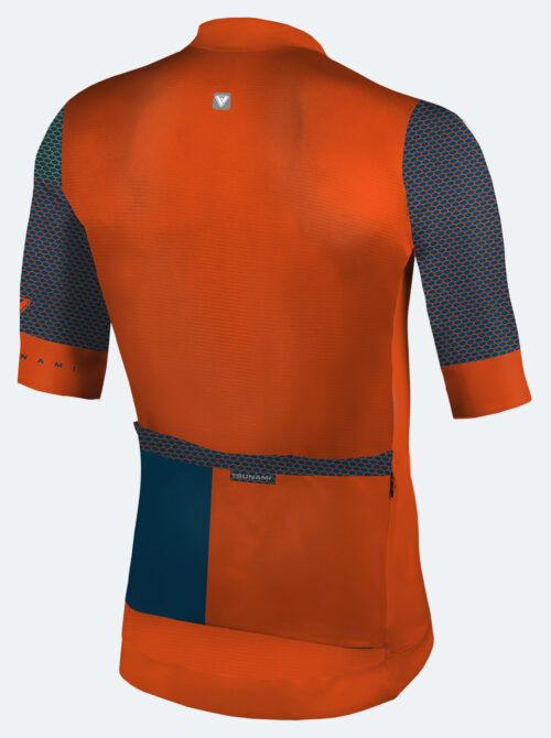 Maillot ciclismo hombre Peyresourde naranja - Imagen 7