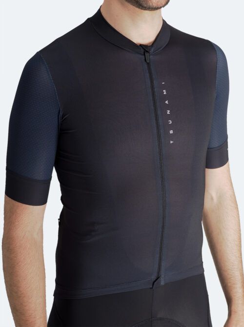 Maillot ciclismo hombre Peyresourde negro - Imagen 3