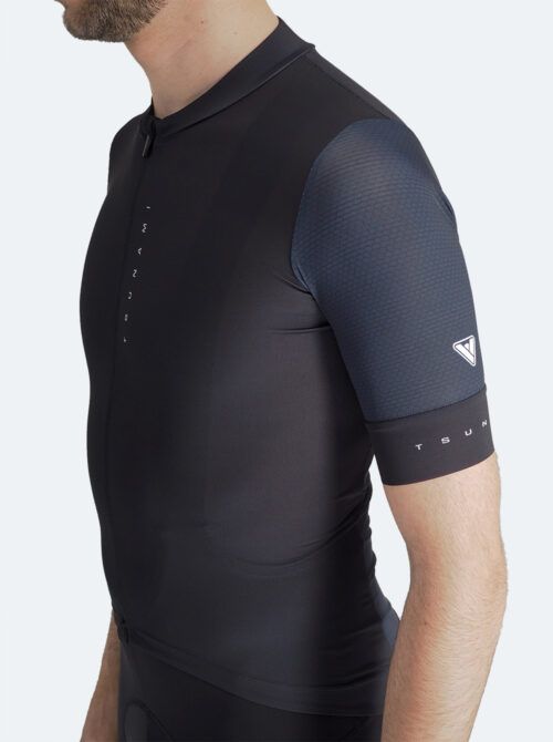 Maillot ciclismo hombre Peyresourde negro - Imagen 4