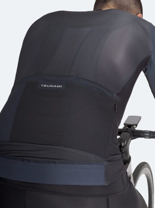 Maillot ciclismo hombre Peyresourde negro - Imagen 6