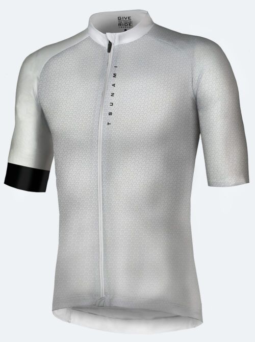 Maillot ciclismo hombre Angliru blanco - Imagen 6