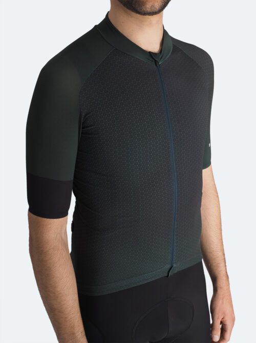 Maillot ciclismo hombre Angliru verde - Imagen 4