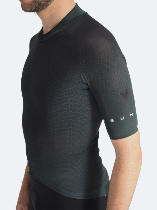 Maillot ciclismo hombre Angliru verde - Imagen 6