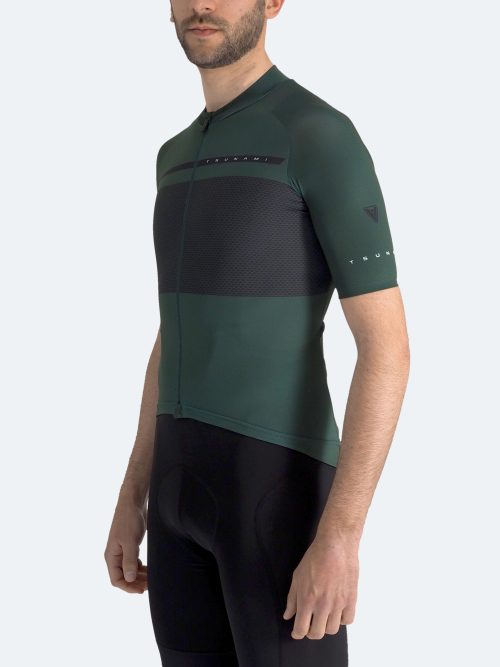 Maillot ciclismo hombre Tourmalet  verde - Imagen 3