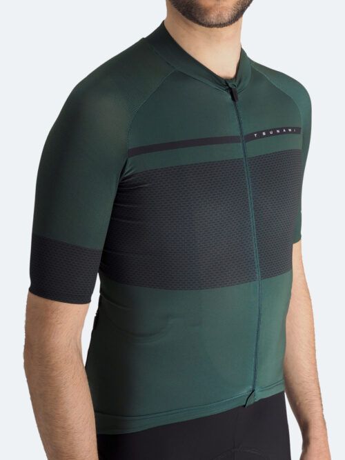 Maillot ciclismo hombre Tourmalet  verde - Imagen 4