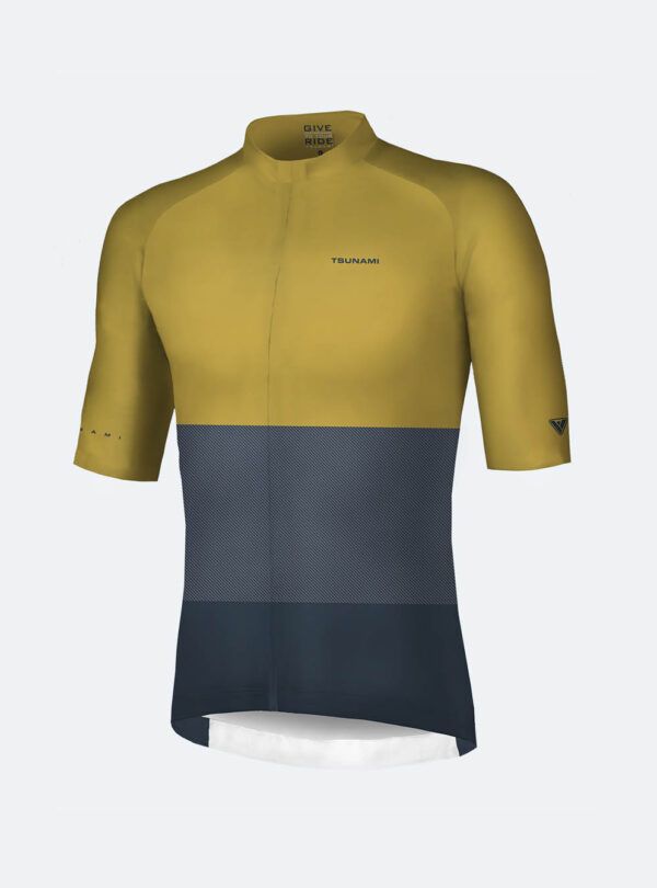 Maillot ciclismo Garona amarillo