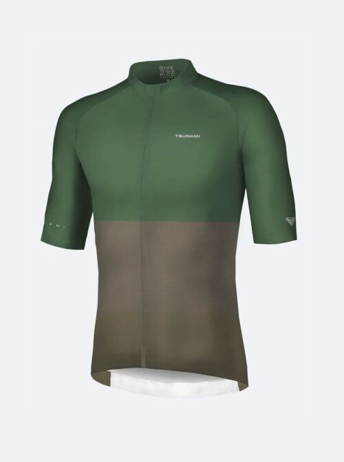 Maillot ciclismo Garona verde