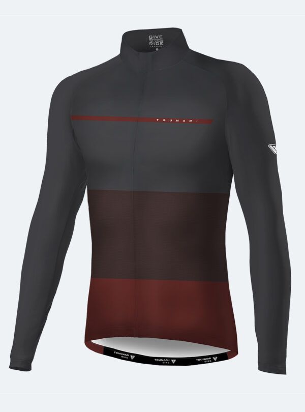 Maillot ciclismo unisex Colomers gris