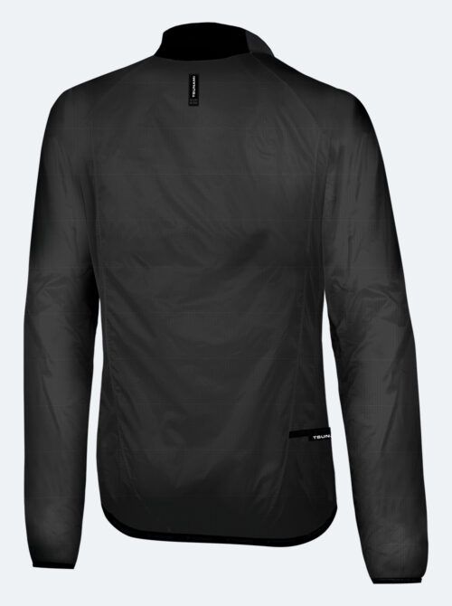 Chaqueta ciclismo cortavientos Alsace negro - Imagen 8
